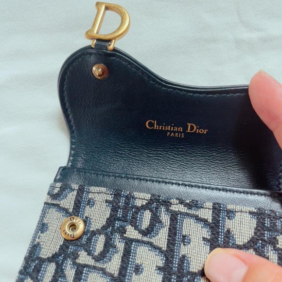 Dior Saddle Card Holder - Picture 5 of 14